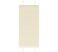 Vidaxl Store Plissé Crème 60x150 Cm Largeur Du Tissu 59,4 Cm Polyester