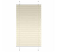 Vidaxl Store Plissé Crème 75x150 Cm Largeur Du Tissu 74,4 Cm Polyester