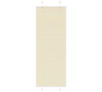 Vidaxl Store Plissé Crème 80x200 Cm Largeur Du Tissu 79,4 Cm Polyester
