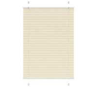 Vidaxl Store Plissé Crème 85x150 Cm Largeur Du Tissu 84,4 Cm Polyester