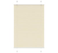 Vidaxl Store Plissé Crème 85x150 Cm Largeur Du Tissu 84,4 Cm Polyester