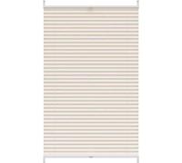 vidaXL Store plissé enroulable 70x150cm Crème