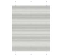 Vidaxl Store Plissé Gris Clair 110x150cm Largeur Du Tissu 109,4cm