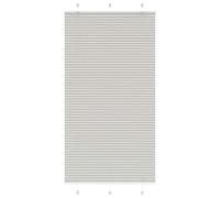Vidaxl Store Plissé Gris Clair 110x200cm Largeur Du Tissu 109,4cm