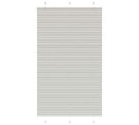 Vidaxl Store Plissé Gris Clair 115x200cm Largeur Du Tissu 114,4cm