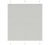 Vidaxl Store Plissé Gris Clair 120x100cm Largeur Du Tissu 119,4cm