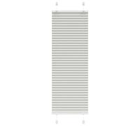 vidaXL Store plissé Gris Clair 40x100 cm Largeur du Tissu 39,4 cm, Store plissé de fenêtre, Store accordéon, Store plissé de véranda, Plisse Aveugle