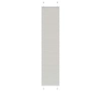 Vidaxl Store Plissé Gris Clair 40x200 Cm Largeur Du Tissu 39,4 Cm