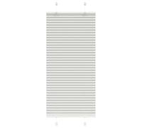 vidaXL Store plissé 4015338 – Gris clair 55x150 cm (largeur tissu 54,4 cm)