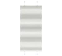 Vidaxl Store Plissé Gris Clair 65x100 Cm Largeur Du Tissu 64,4 Cm