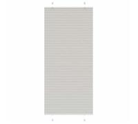 vidaXL Plissé gris clair 90x200 cm Largeur du tissu 89,4 cm Polyester