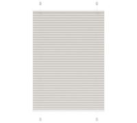 Vidaxl Store Plissé Gris Clair 95x100 Cm Largeur Du Tissu 94,4 Cm