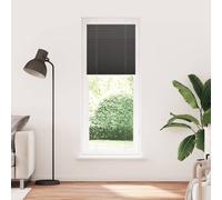 Vidaxl Store Plissé Noir 80x200 Cm Largeur Du Tissu 79,4 Cm Polyester