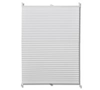 vidaXL Store plissé occultant 90×200 cm blanc