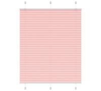 Vidaxl Store Plissé Rose 110x150 Cm Largeur Du Tissu 109,4cm Polyester