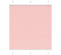Vidaxl Store Plissé Rose 120x100 Cm Largeur Du Tissu 119,4cm Polyester