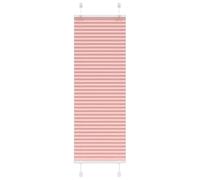 vidaXL Store plissé Rose 40x150 cm Largeur du Tissu 39,4 cm Polyester