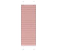 Vidaxl Store Plissé Rose 45x100 Cm Largeur Du Tissu 44,4 Cm Polyester