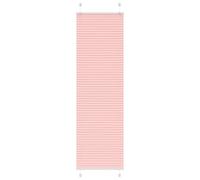 Vidaxl Store Plissé Rose 55x200 Cm Largeur Du Tissu 54,4 Cm Polyester