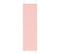 Vidaxl Store Plissé Rose 60x200 Cm Largeur Du Tissu 59,4 Cm Polyester