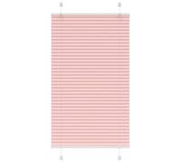 vidaXL Store plissé Rose 70x100 cm Polyester Largeur tissu 69,4 cm