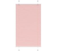 vidaXL Store plissé Rose 70x100 cm Polyester Largeur tissu 69,4 cm