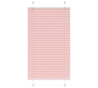 Vidaxl Store Plissé Rose 70x150 Cm Largeur Du Tissu 69,4 Cm Polyester
