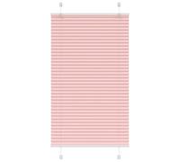 Vidaxl Store Plissé Rose 75x100 Cm Largeur Du Tissu 74,4 Cm Polyester