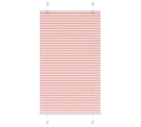 vidaXL Store plissé rose 80x150 cm largeur du tissu 79,4 cm polyester, store plissé de fenêtre, store accordéon, store 4015445