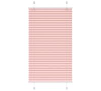 vidaXL Store plissé Rose 80x150 cm Largeur du Tissu 79,4 cm Polyester, Store plissé de fenêtre, Store accordéon, Store plissé de véranda