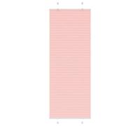 Vidaxl Store Plissé Rose 80x200 Cm Largeur Du Tissu 79,4 Cm Polyester