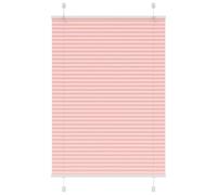 vidaXL Store plissé Rose 90x150 cm Largeur du Tissu 89,4 cm Polyester