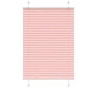 vidaXL Plissé rose 95x150 cm Largeur du tissu 94,4 cm Polyester