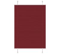 Vidaxl Store Plissé Rouge Bordeaux 100x150 Cm Largeur Du Tissu 99,4 Cm
