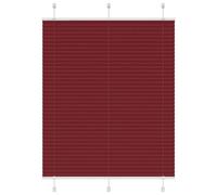 Vidaxl Store Plissé Rouge Bordeaux 105x150 Cm Largeur Du Tissu 104,4cm