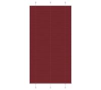 Vidaxl Store Plissé Rouge Bordeaux 105x200 Cm Largeur Du Tissu 104,4cm