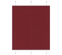 Vidaxl Store Plissé Rouge Bordeaux 110x100 Cm Largeur Du Tissu 109,4cm