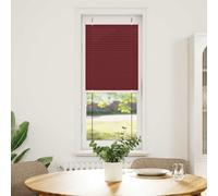 Vidaxl Store Plissé Rouge Bordeaux 50x100 Cm Largeur Du Tissu 49,4 Cm