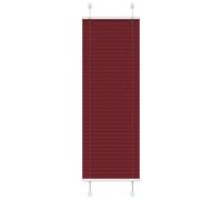 Vidaxl Store Plissé Rouge Bordeaux 50x150 Cm Largeur Du Tissu 49,4 Cm