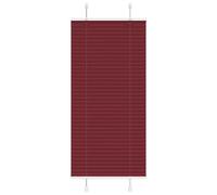 Vidaxl Store Plissé Rouge Bordeaux 55x100 Cm Largeur Du Tissu 54,4 Cm