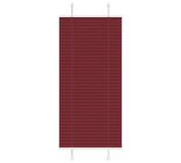 Vidaxl Store Plissé Rouge Bordeaux 55x150 Cm Largeur Du Tissu 54,4 Cm