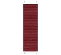 Vidaxl Store Plissé Rouge Bordeaux 55x200 Cm Largeur Du Tissu 54,4 Cm