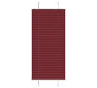 Vidaxl Store Plissé Rouge Bordeaux 60x150 Cm Largeur Du Tissu 59,4 Cm
