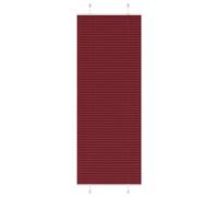 Vidaxl Store Plissé Rouge Bordeaux 70x200 Cm Largeur Du Tissu 69,4 Cm