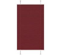 vidaXL Plissé Bordeaux rouge 80x100 cm Largeur du tissu 79,4 cm Polyester