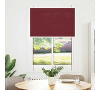 Vidaxl Store Plissé Rouge Bordeaux 90x100 Cm Largeur Du Tissu 89,4 Cm