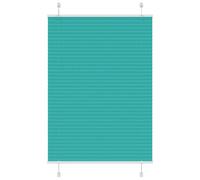 Vidaxl Store Plissé Vert Pétrole 100x100 Cm Largeur Du Tissu 99,4cm