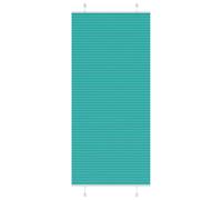 Vidaxl Store Plissé Vert Pétrole 100x200cm Largeur Du Tissu 99,4 Cm