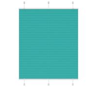 Vidaxl Store Plissé Vert Pétrole 105x150cm Largeur Du Tissu 104,4cm