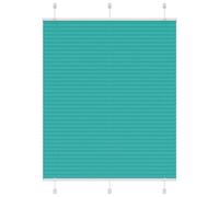 Vidaxl Store Plissé Vert Pétrole 105x150cm Largeur Du Tissu 104,4cm